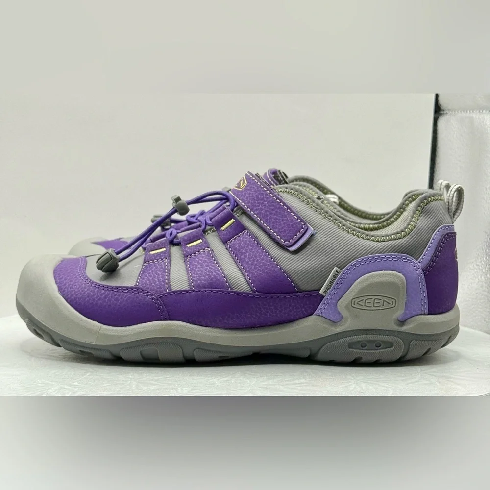 EUC Like New KEEN Knotch Hollow Women’s Size 7 Washable Purple Gray Hiking Shoes